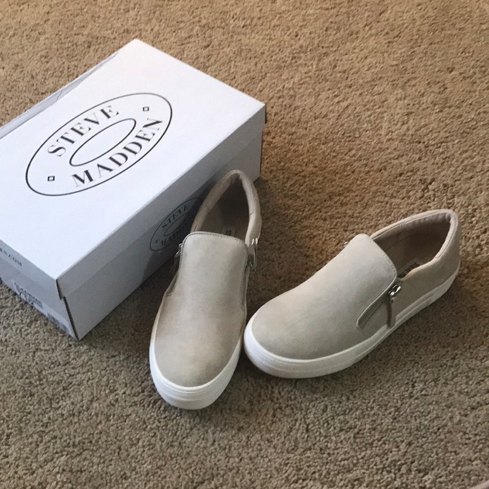 NEW Steve Madden slip on shoes.